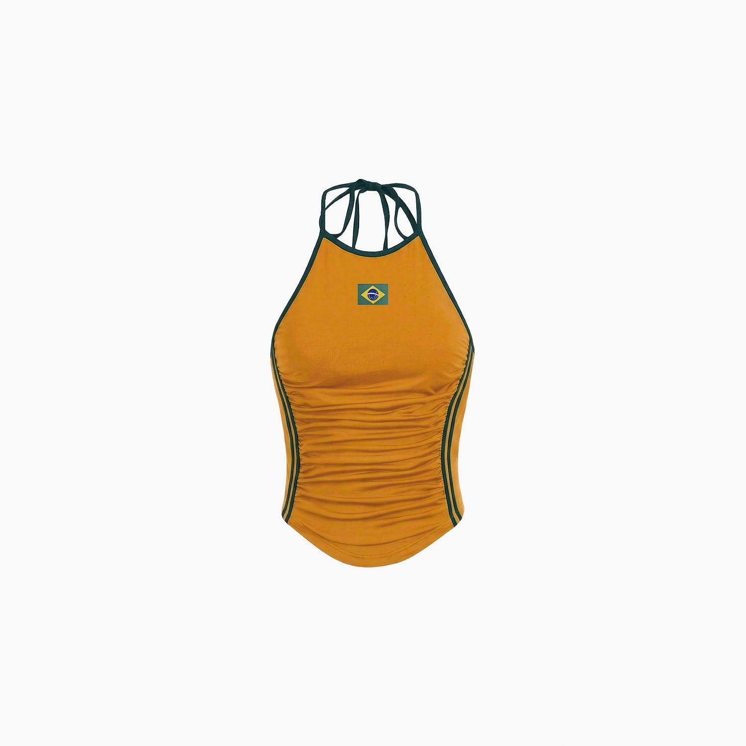 Top Halter Drapeado Hexa