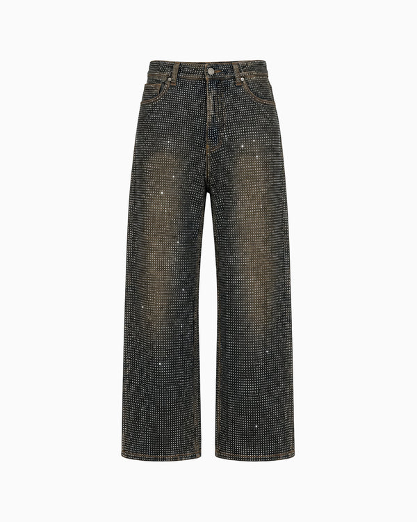 Calça Jeans Strass