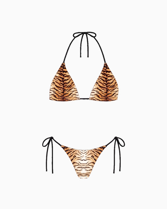 Biquíni Cortininha Animal Print