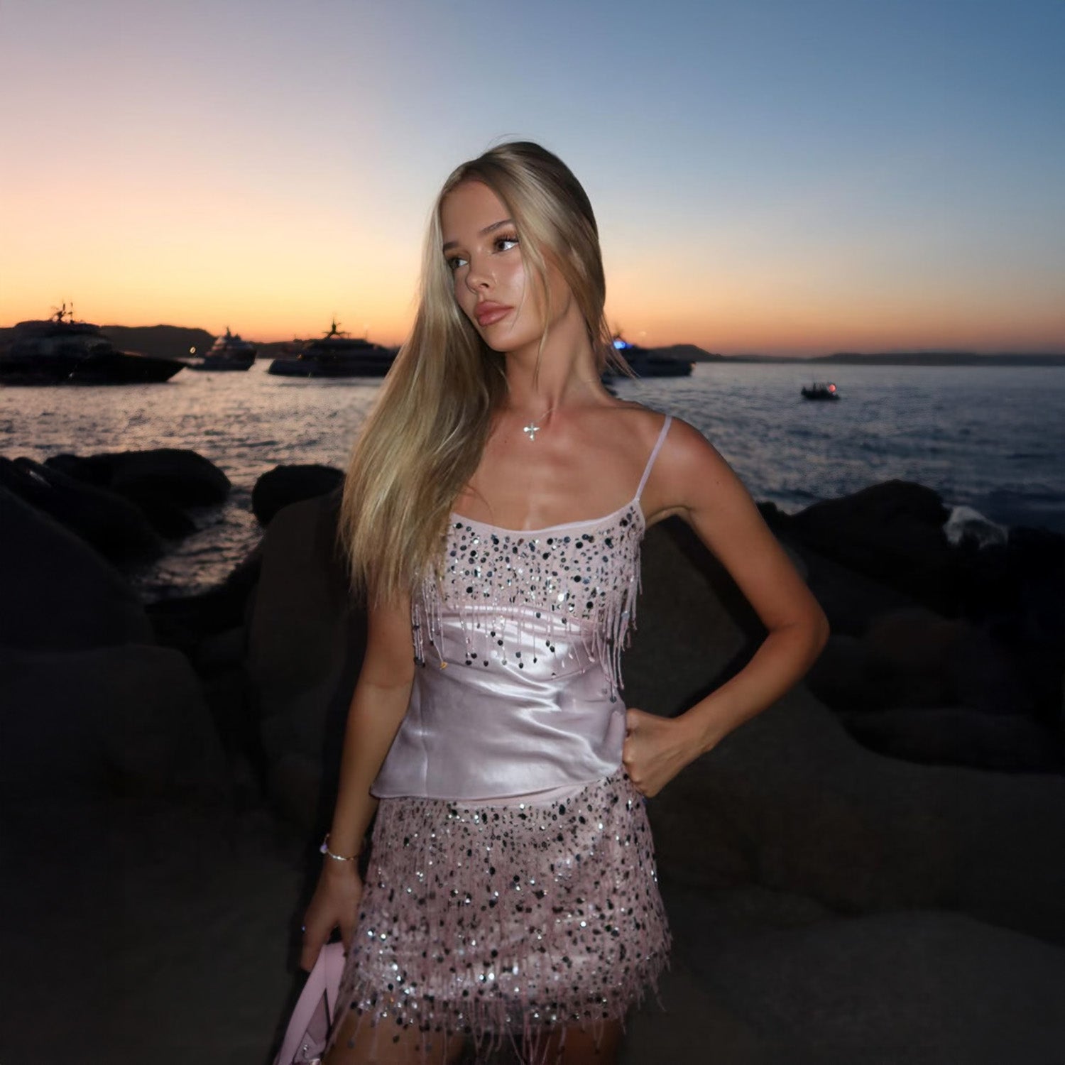 Blusa Pink Sparkle