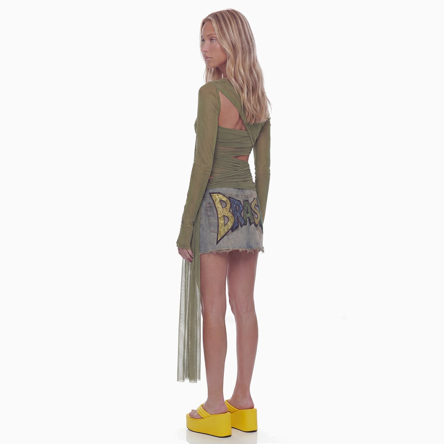 Blusa Tule Hexa