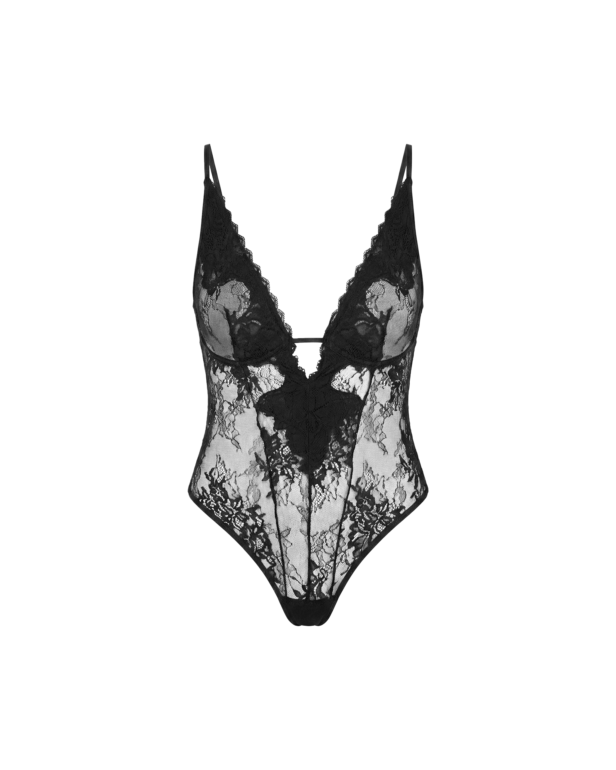 Body Renda Decote V