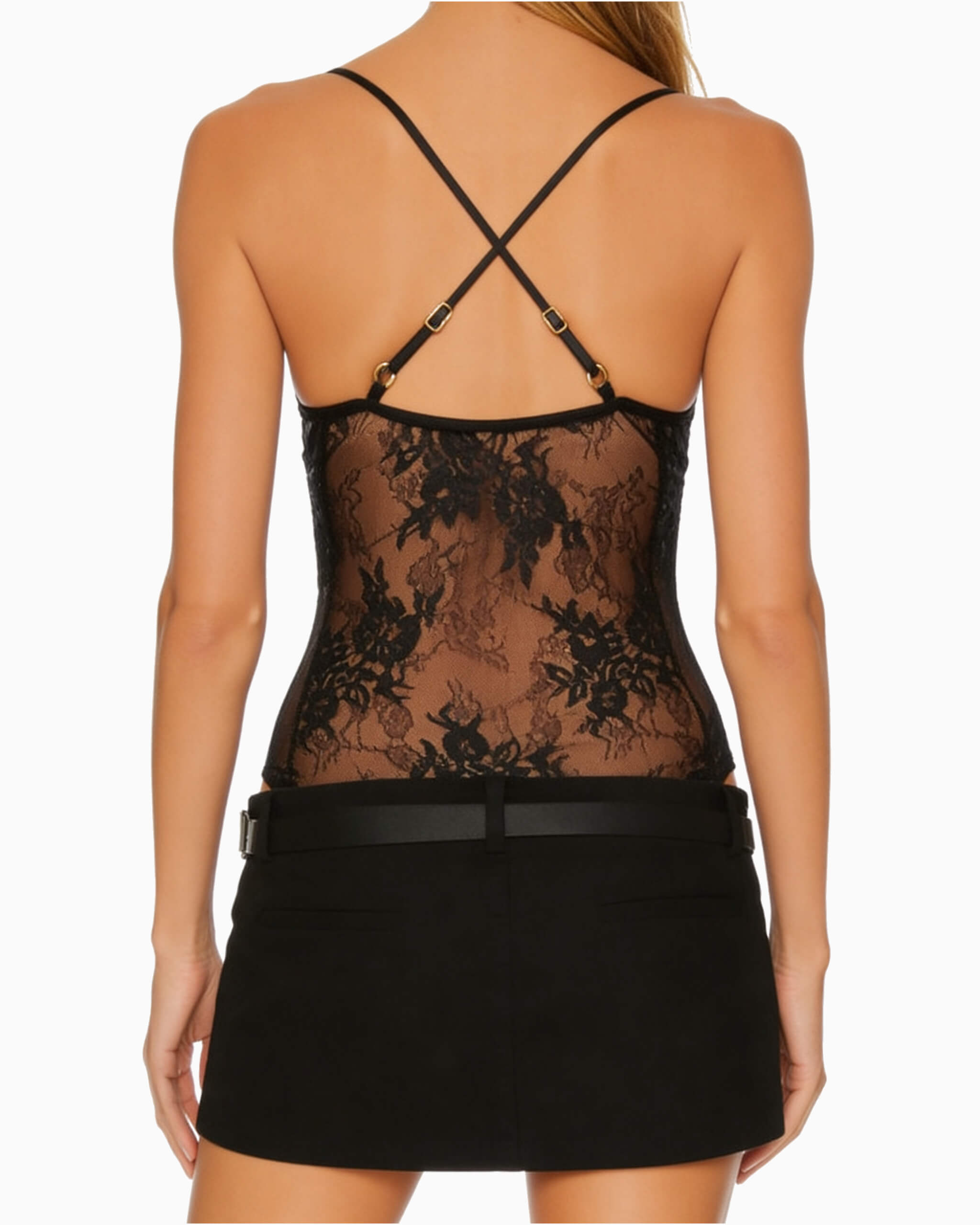 Body Renda Decote V