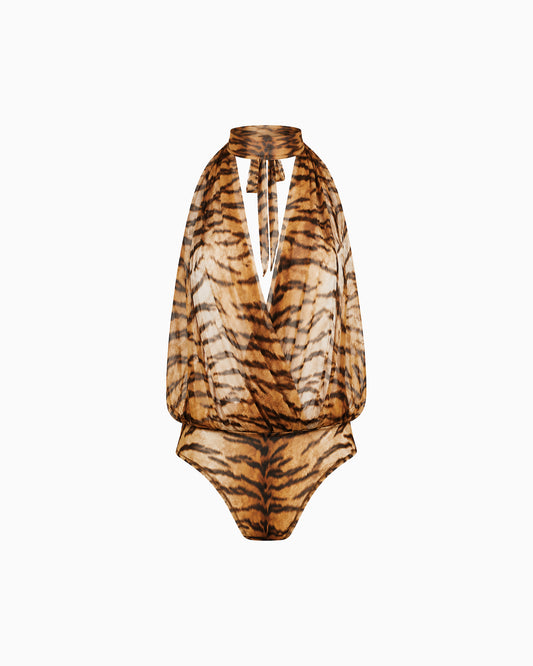 Body Tule Animal Print