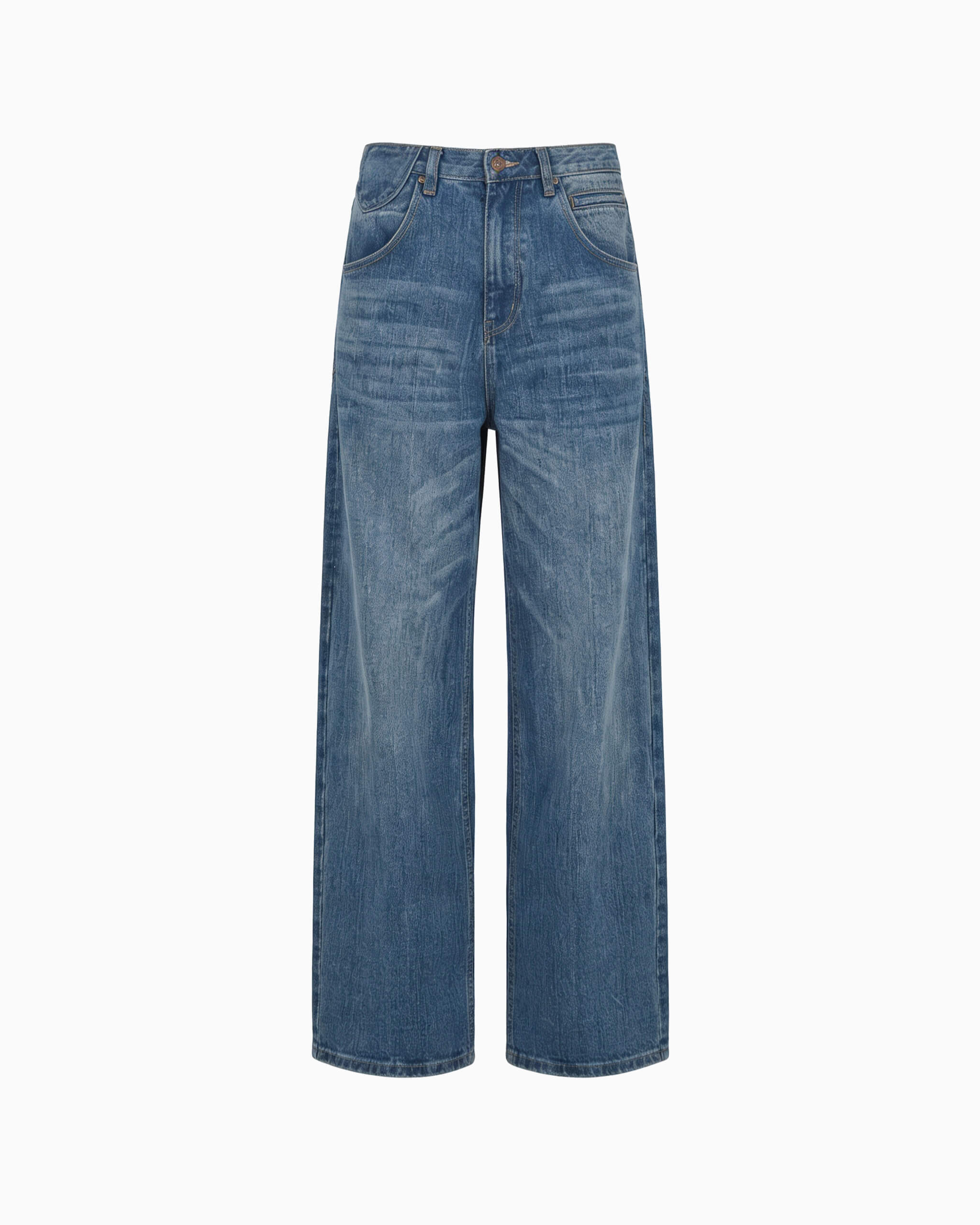 Calça Jeans Faixas Traseiras