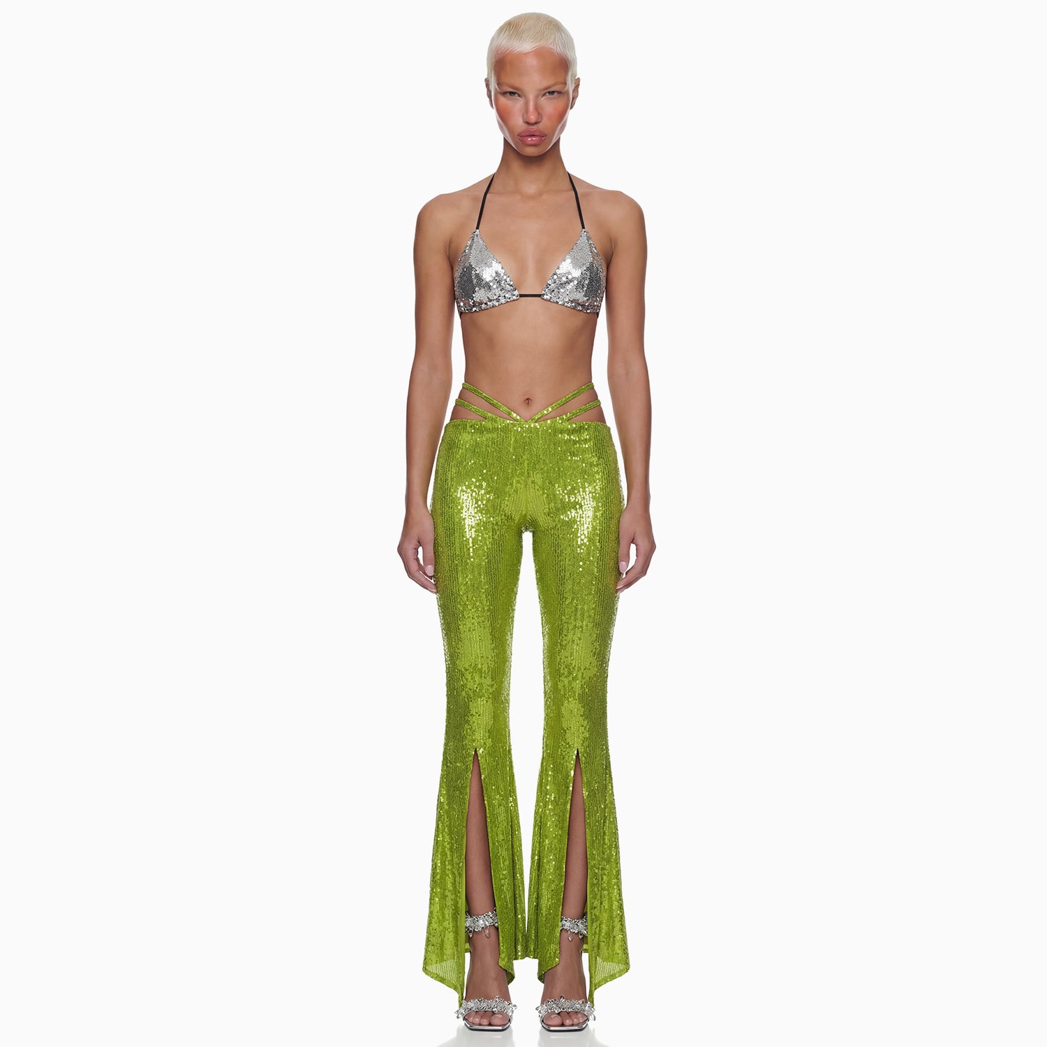 Calça Paetê Aura