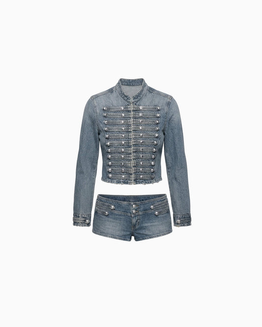 Conjunto Jeans Alamares
