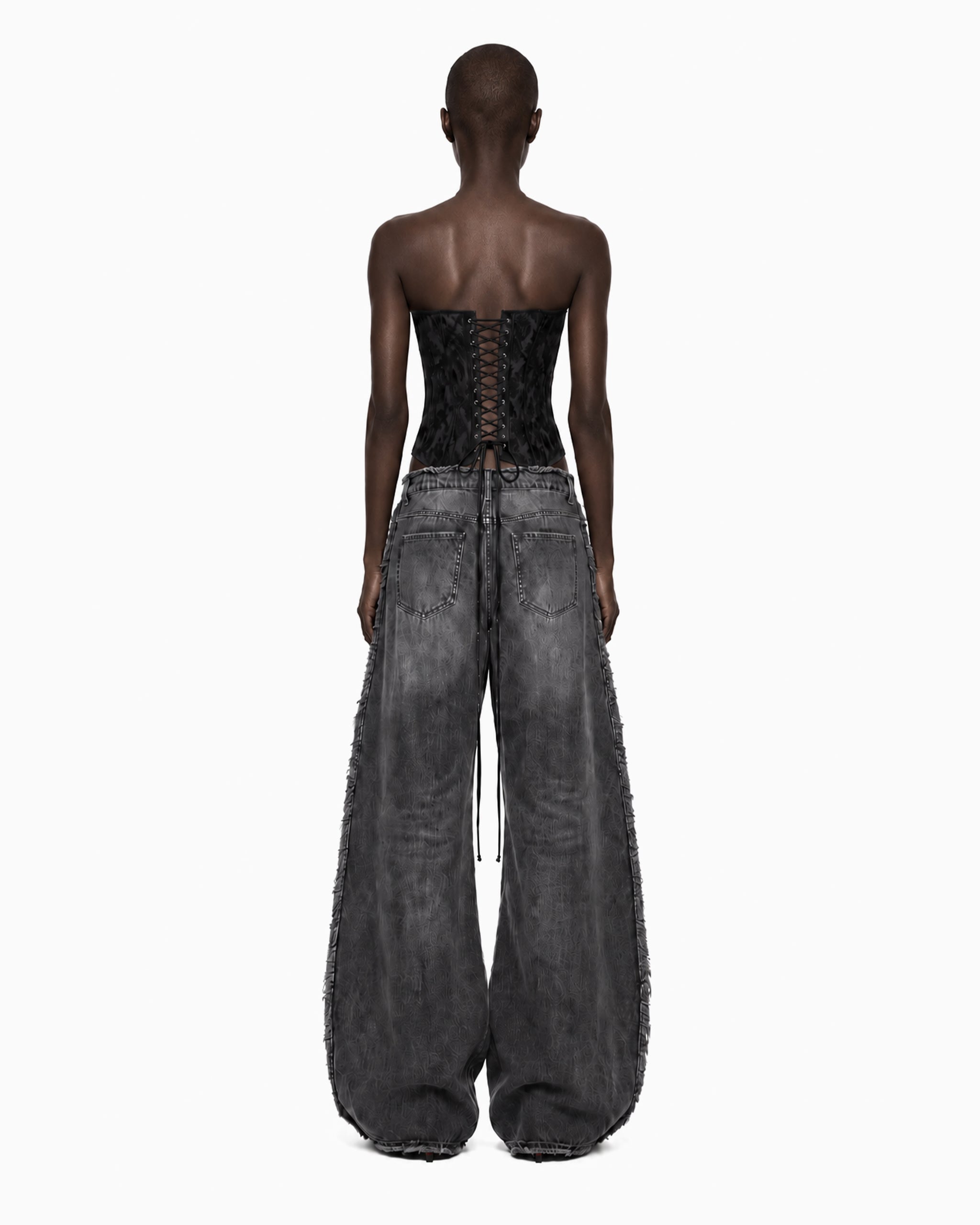 Corset Estruturado com Ligas Renda Haze