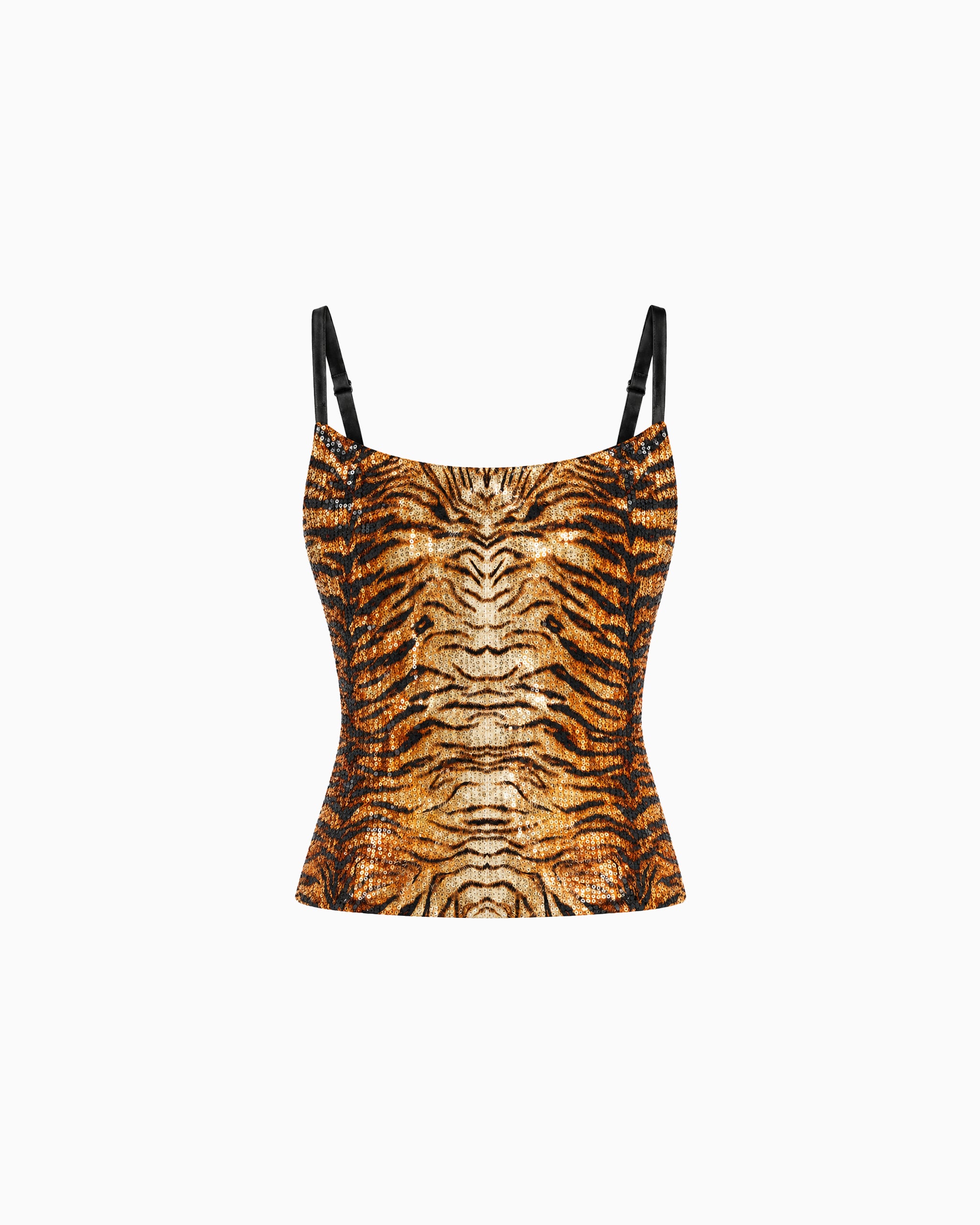 Regata Paetê Animal Print