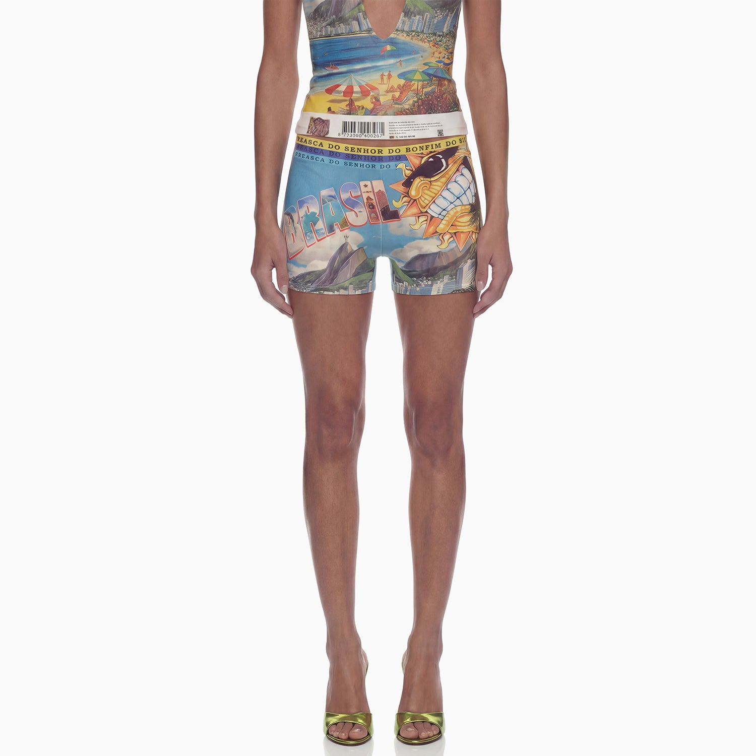 Mini Shorts Brasilidades