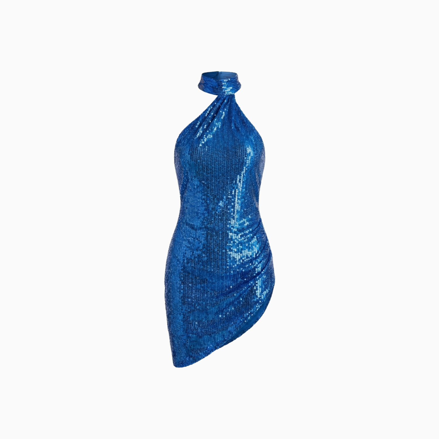 Vestido Assimétrico Paetê Aura